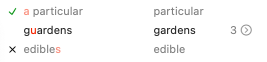 Handle identical cases in the list